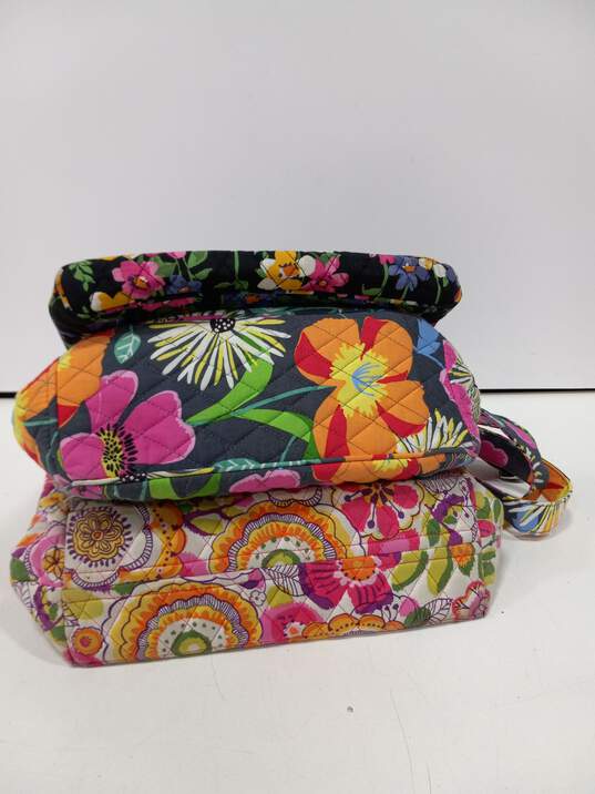 Bundle of 3 Assorted Multicolor Vera Bradley Bags image number 8