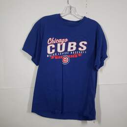 Mens Chicago Cubs Crew Neck Short Sleeve Baseball-MLB T-Shirt Size Large