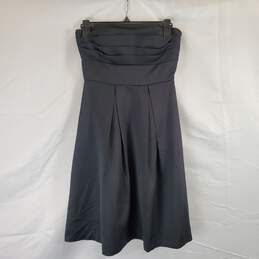 White House Black Market Women's Black Mini Dress SZ 0 NWT
