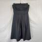 White House Black Market Women's Black Mini Dress SZ 0 NWT image number 1