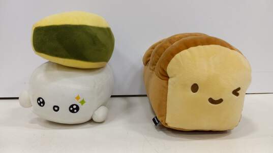 Set of 2 Cottonfood Plush Toys (Bread and Sushi) image number 1