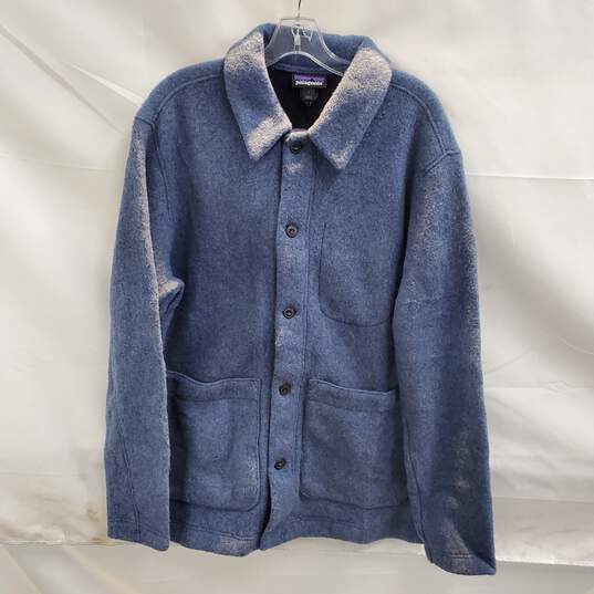 Patagonia Recycled Wool Blend Woolie Chore Coat Size L image number 1