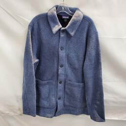 Patagonia Recycled Wool Blend Woolie Chore Coat Size L