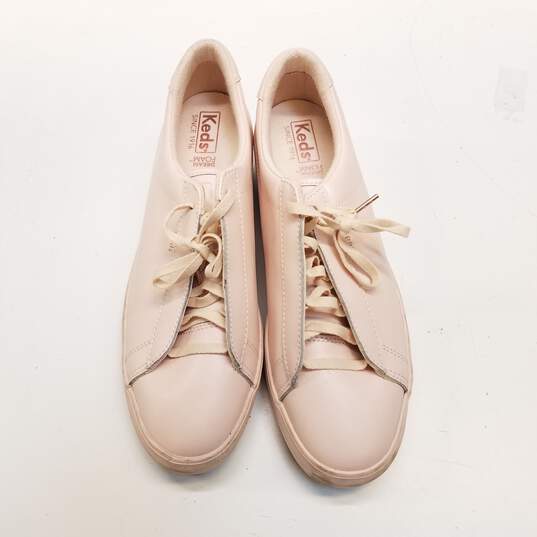 Keds Women's Rise Metro Pink Leather Sneakers Size 8.5 image number 5