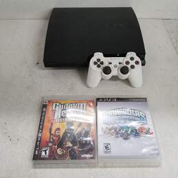 Sony PlayStation 3 Slim PS3 120GB Console Bundle Controller & Games #7