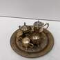 Silver Plated Tea Sets Assorted 9pc Lot image number 2