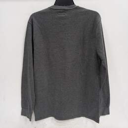 Polo Ralph Lauren Gray Long Sleeve Shirt Size L alternative image