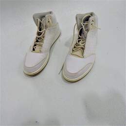 Air Jordans 1 Flight 5 Premium White Grey Men's Shoes Size 13 alternative image