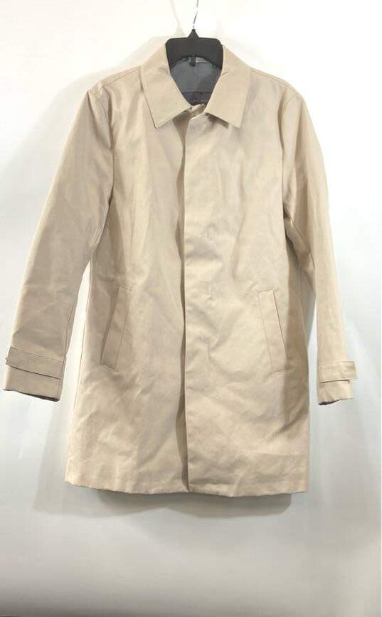 Zara Man Beige Coat - Size Medium image number 1