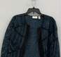 Womens Black Blue Long Sleeve Regular Fit Open Front Cardigan Sweater Sz 1 image number 3