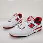 New Balance 550 White Red Sneakers Men's Size 15 image number 1