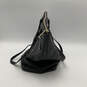 Womens Black Pebbled Leather Inner Pockets Double Handle Zipper Tote Bag image number 4