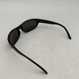 Ray Ban Womens Black Full Rim Rectangular Polarized Sunglasses With Case