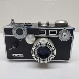 Vintage Argus Rangefinder Film Camera f/3.5 50mm Lens w/ Leather Cover Untested alternative image