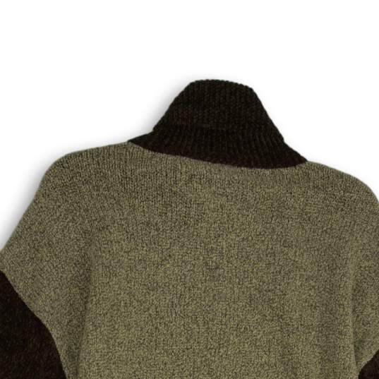 NWT Cousin Johnny Womens Brown Knitted Long Sleeve Pullover Sweater Size Large image number 4