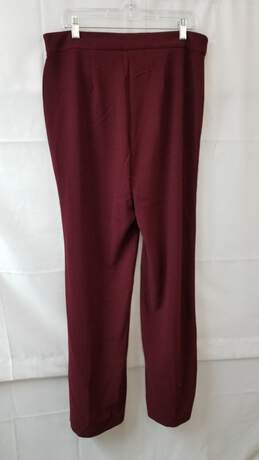 Nanette Burgundy Pants Size 12