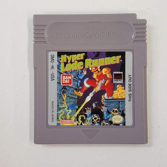 Hyper Lode Runner - Game Boy (Near CIB) image number 4