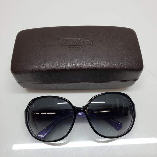 AUTHENTICATED COACH S2030 58/15 OVERSIZED SUNGLASSES image number 1