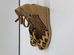 Women's Leopard Harmony Heels Size 6.5