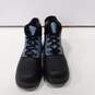 Predictions Women's Black/Blue Denim Lace-Up Boots Size 6 image number 1