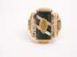 Vintage 10K Yellow Gold Class Ring 12.9g image number 4