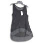 NWT Womens Black Scoop Neck Sleeveless Pullover Mini Dress Size Medium image number 1