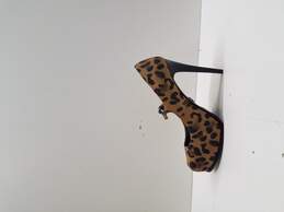 Simply Vera Wang Cheetah Platform Stilettos Size 10M alternative image