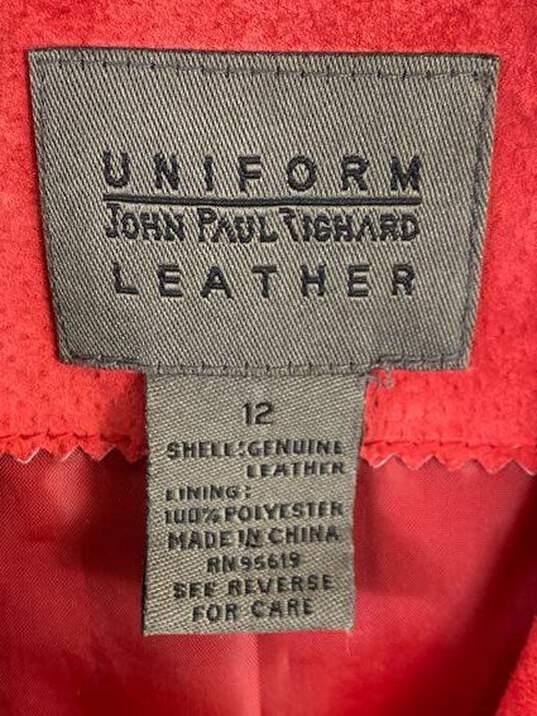 John Paul Richard Red Jacket - Size 12 image number 3