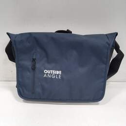 Oakley Outside Angle Dark Blue Crestible Street Messenger Bag NWT