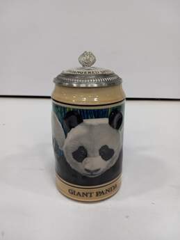 Vintage 1992 Budweiser -Endangered Species-Giant Panda Stein