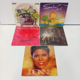 Vintage Bundle of Ten Assorted R&B Albums alternative image