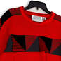 Mens Multicolor Long Sleeve Crew Neck Stretch Pullover Sweater Size XXL image number 3
