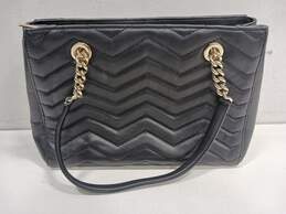 Kate Spade Black Quilted Chevron Leather Purse alternative image