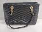 Kate Spade Black Quilted Chevron Leather Purse image number 2