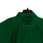NWT Mens Green Spread Collar Short Sleeve Polo Shirt Size XL image number 4
