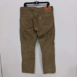 Levi Men's Brown Size W36 L34 Pants alternative image