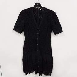 Veronica Beard Black Eve Dress Size 2 NWT