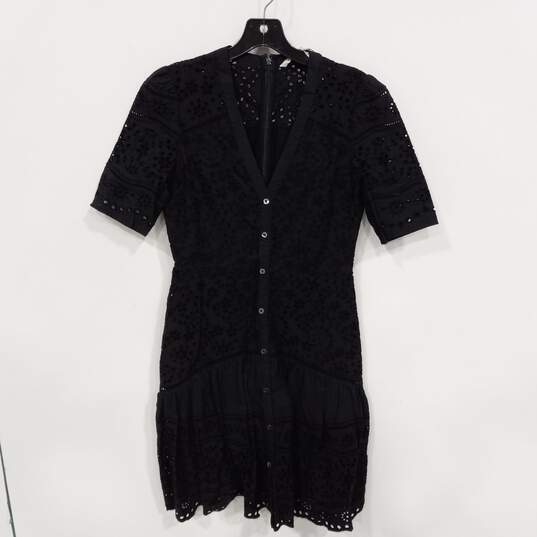 Veronica Beard Black Eve Dress Size 2 NWT image number 1