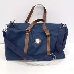 Aude Falbert Navy Blue Duffle Bag