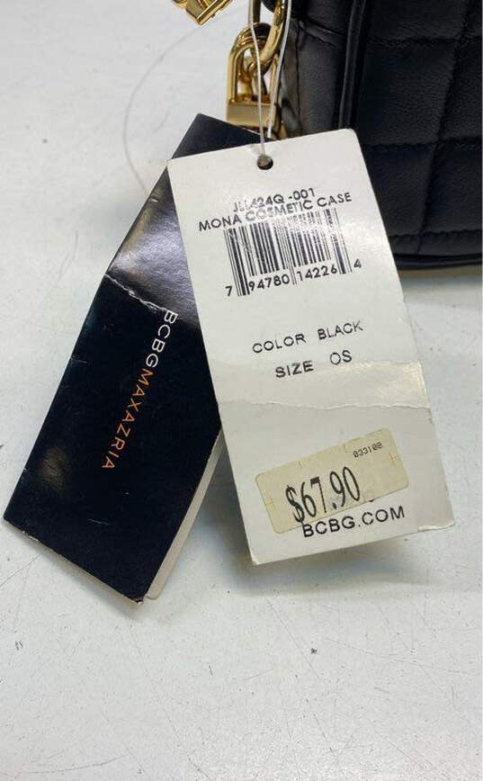 BCBGMaxazria Mona Cosmetic Case Black Bag image number 6
