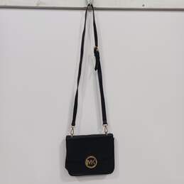 Michael Kors Women's Black Leather Crossbody Bag