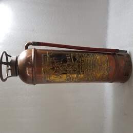 Vintage Copper Alert Fire Extinguisher