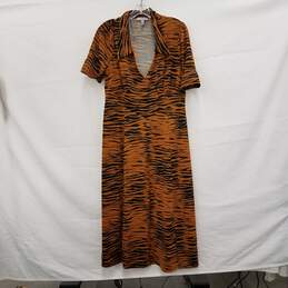 ASOS Zebra Midi Dress Size 12