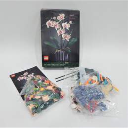 LEGO Icons Botanical 10311 Orchid IOB w/ Manual & 10280 Flower Bouquet No Box