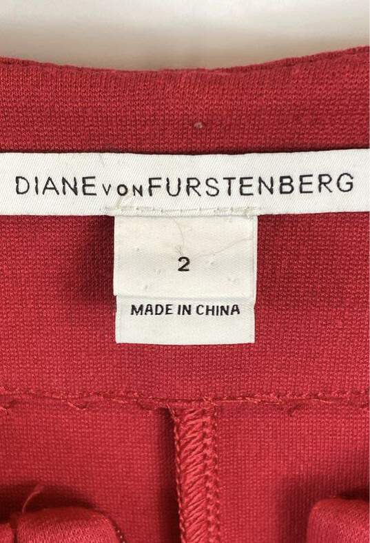 Diane Von Furstenberg Pink Casual Dress - Size 2 image number 3