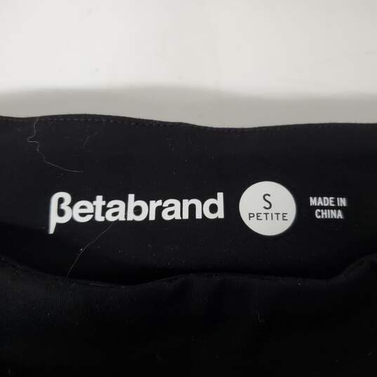 Betabrand's WM's Petite Black Legging Pants Size SM image number 3