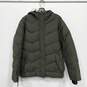 Columbia Green Puffer Jacket Women's Size L image number 1