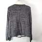 ONEILL Women Black Marled Furry Jacket XL NWT image number 5