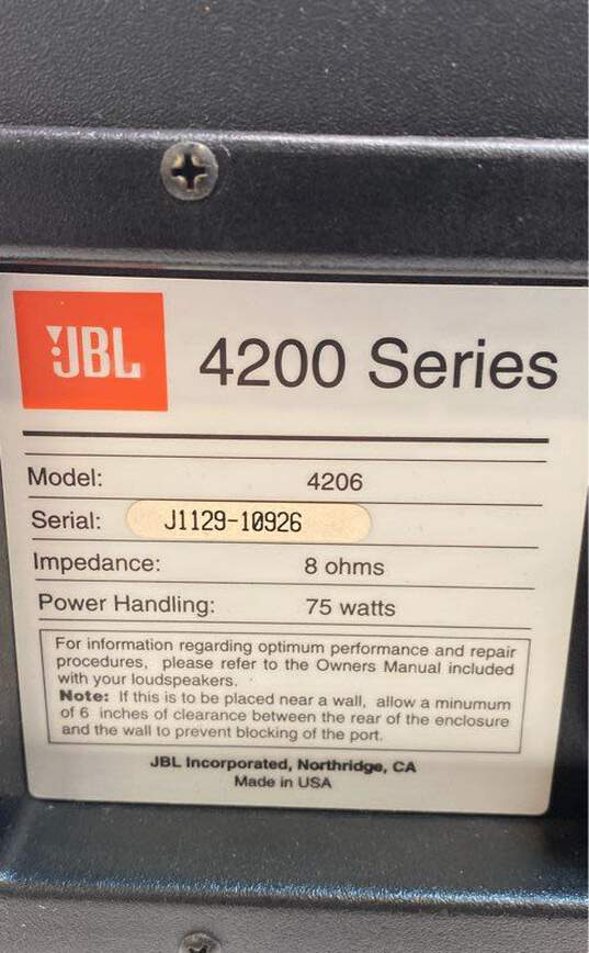JBL Professional Audio Monitor 4206 image number 6