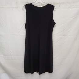 Norma Kamali WM's Black Tunic Sleeveless Blouse Dress Size M/38 alternative image